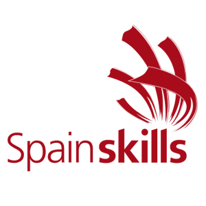 logo spainskills red